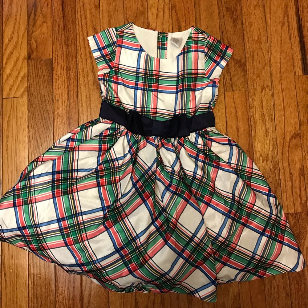 Gymboree plaid holiday dress
